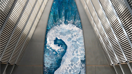 Making Waves: Occasions to Give Surfboard Wall Art
