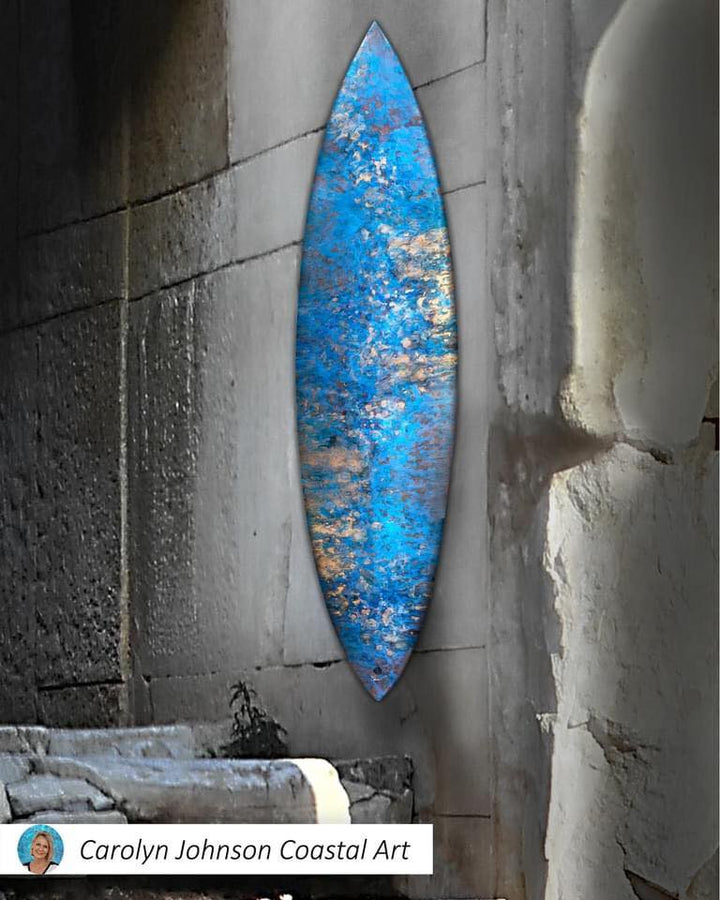 How To Hang Your Surfboard Art On Your Wall – Carolyn Johnson