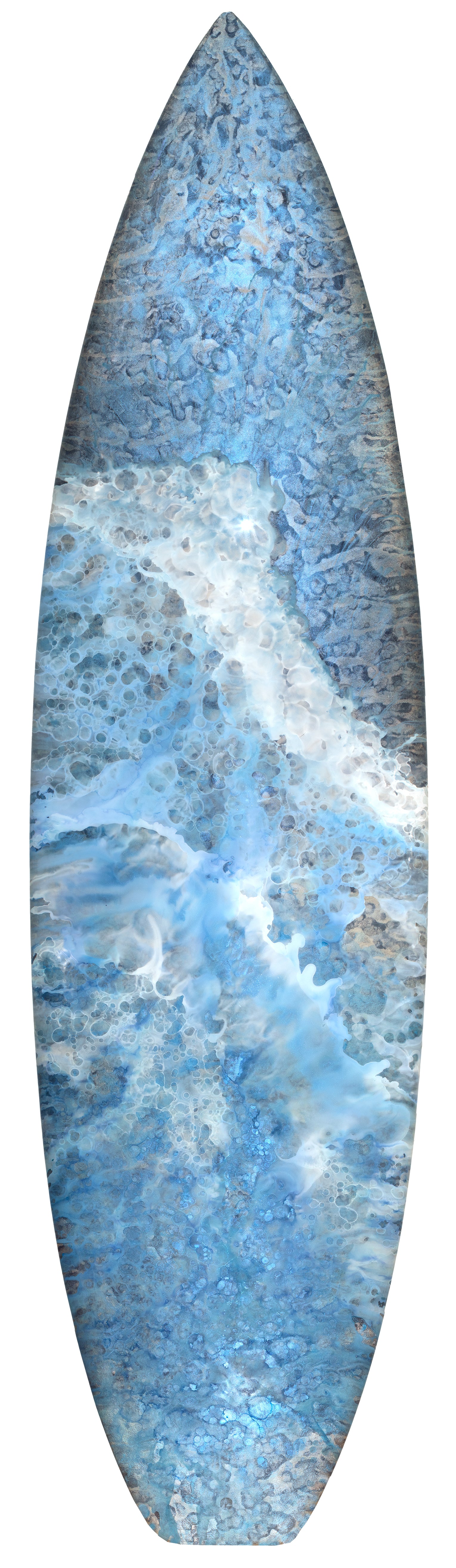 Surfboard Art: FIND A BETTER WAY - 20x74