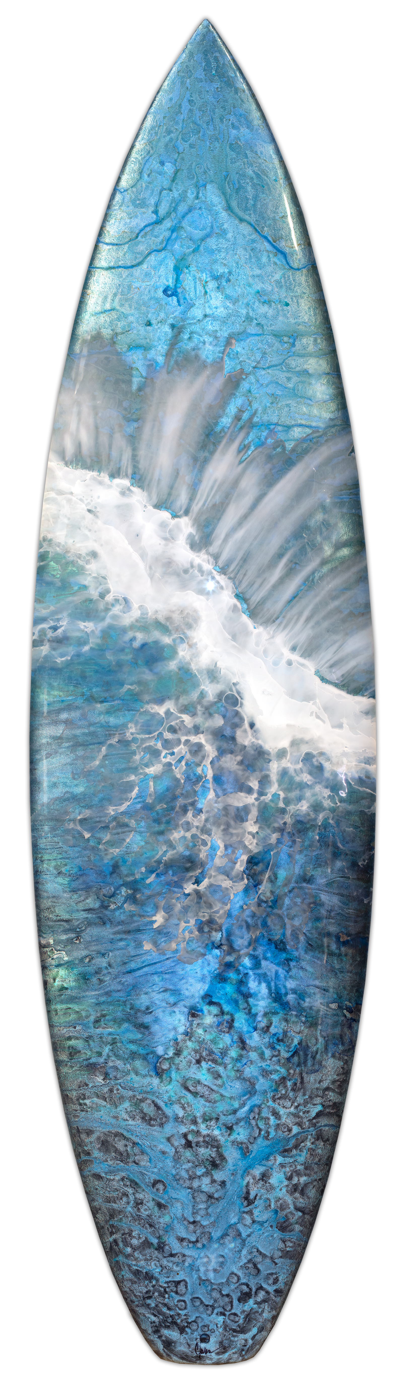 Recycled Surfboard Art-Surfboard Artist-Surfboard Art &ndash; Carolyn Johnson